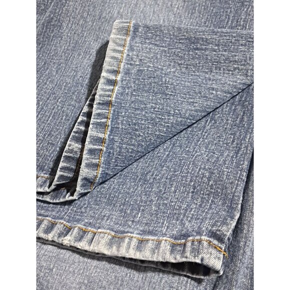 Y2K Angels Low Rise Bootcut Jeans Size 11 Stretch Diamond Heart Pocket Vintage 2 - Picture 11 of 11